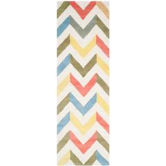 CAMBRIDGE, IVORY / MULTI, 2'-6" X 8', Area Rug