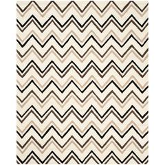 CAMBRIDGE, IVORY / BLACK, 8' X 10', Area Rug, CAM581B-8