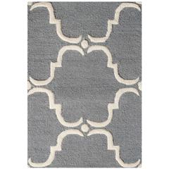 CAMBRIDGE, DARK GREY / IVORY, 2' X 3', Area Rug, CAM703D-2