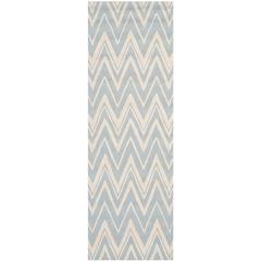 CAMBRIDGE, BLUE / IVORY, 2'-6" X 8', Area Rug, CAM711B-28