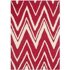 CAMBRIDGE, RED / IVORY, 2' X 3', Area Rug
