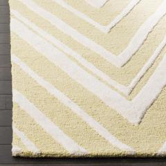 CAMBRIDGE, LIGHT GOLD / IVORY, 5' X 8', Area Rug, CAM711L-5