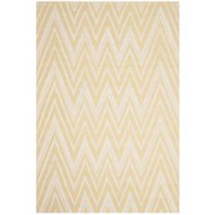 CAMBRIDGE, LIGHT GOLD / IVORY, 6' X 9', Area Rug, CAM711L-6
