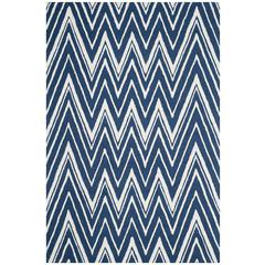 CAMBRIDGE, NAVY / IVORY, 6' X 9', Area Rug, CAM711M-6