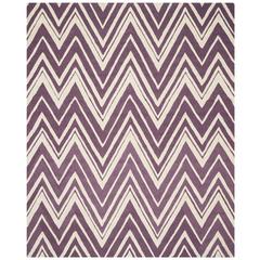 CAMBRIDGE, PURPLE / IVORY, 8' X 10', Area Rug, CAM711P-8