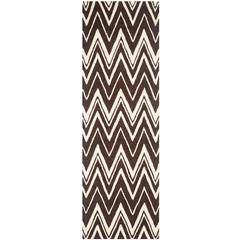 CAMBRIDGE, BROWN / IVORY, 2'-6" X 8', Area Rug, CAM711R-28