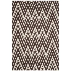 CAMBRIDGE, BROWN / IVORY, 6' X 9', Area Rug, CAM711R-6