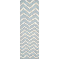 CAMBRIDGE, BLUE / IVORY, 2'-6" X 8', Area Rug, CAM714B-28