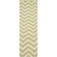 CAMBRIDGE, GREEN / IVORY, 2'-6" X 8', Area Rug, CAM714C-28