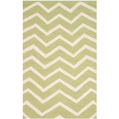 CAMBRIDGE, GREEN / IVORY, 3' X 5', Area Rug, CAM714C-3