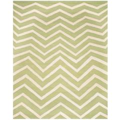 CAMBRIDGE, GREEN / IVORY, 8' X 10', Area Rug, CAM714C-8