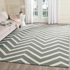 CAMBRIDGE, DARK GREY / IVORY, 9' X 12', Area Rug, CAM714D-9