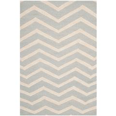 CAMBRIDGE, GREY / IVORY, 4' X 6', Area Rug, CAM714G-4