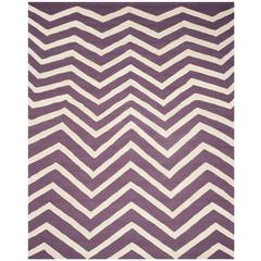 CAMBRIDGE, PURPLE / IVORY, 8' X 10', Area Rug, CAM714P-8
