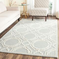 CAMBRIDGE, GREY / IVORY, 4' X 6', Area Rug, CAM721G-4