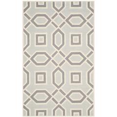 CAMBRIDGE, GREY / IVORY, 5' X 8', Area Rug, CAM723G-5