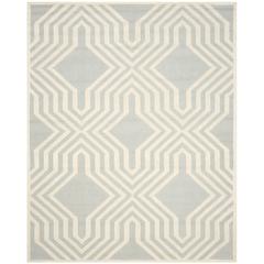 CAMBRIDGE, GREY / IVORY, 8' X 10', Area Rug, CAM724G-8