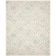 CAMBRIDGE, LIGHT BLUE / IVORY, 8' X 10', Area Rug, CAM726B-8