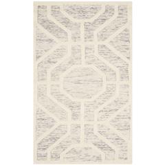 CAMBRIDGE, LIGHT GREY / IVORY, 2' X 3', Area Rug, CAM726G-2