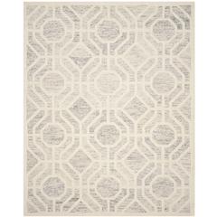 CAMBRIDGE, LIGHT GREY / IVORY, 8' X 10', Area Rug, CAM726G-8