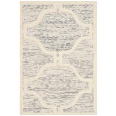 CAMBRIDGE, LIGHT GREY / IVORY, 2' X 3', Area Rug, CAM727G-2