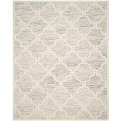 CAMBRIDGE, LIGHT GREY / IVORY, 8' X 10', Area Rug, CAM727G-8