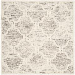 CAMBRIDGE, LIGHT BROWN / IVORY, 6' X 6' Square, Area Rug, CAM727R-6SQ