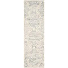 CAMBRIDGE, LIGHT GREY / IVORY, 2'-6" X 8', Area Rug, CAM728G-28