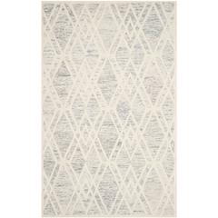 CAMBRIDGE, GREY / IVORY, 5' X 8', Area Rug, CAM729G-5
