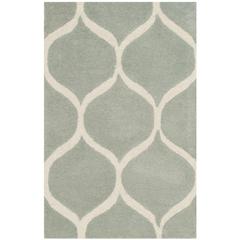 CAMBRIDGE, GREY / IVORY, 2' X 3', Area Rug, CAM730G-2