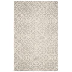 CAMBRIDGE, LIGHT GREY / IVORY, 5' X 8', Area Rug, CAM731G-5