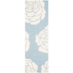 CAMBRIDGE, BLUE / IVORY, 2'-6" X 8', Area Rug, CAM782B-28