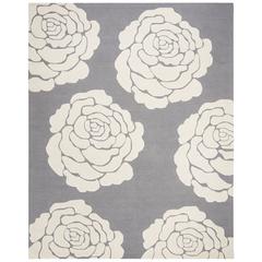 CAMBRIDGE, DARK GREY / IVORY, 8' X 10', Area Rug, CAM782D-8