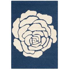 CAMBRIDGE, NAVY / IVORY, 2' X 3', Area Rug, CAM782M-2
