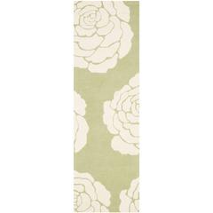 CAMBRIDGE, LIME / IVORY, 2'-6" X 8', Area Rug, CAM782N-28