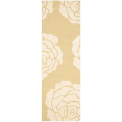 CAMBRIDGE, LIGHT GOLD / IVORY, 2'-6" X 8', Area Rug, CAM782Q-28