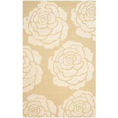 CAMBRIDGE, LIGHT GOLD / IVORY, 4' X 6', Area Rug, CAM782Q-4