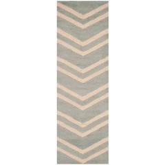 CAMBRIDGE, GREY / BEIGE, 2'-6" X 8', Area Rug