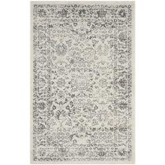 CARMEL, BEIGE / BLUE, 4' X 6', Area Rug, CAR274A-4
