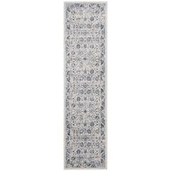 CHARLESTON, IVORY / BLUE, 2' X 8', Area Rug