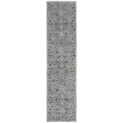 CHARLESTON, GREY / DARK GREY, 2' X 8', Area Rug, CHL413F-28