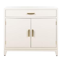 Nigel 2 Door 1 Drawer Chest, White