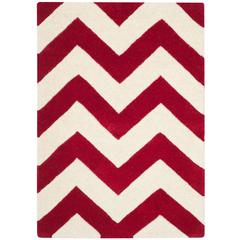 CHATHAM, RED / IVORY, 2' X 3', Area Rug, CHT715G-2