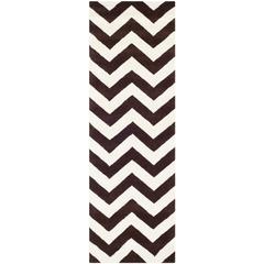 CHATHAM, BROWN / IVORY, 2'-3" X 7', Area Rug