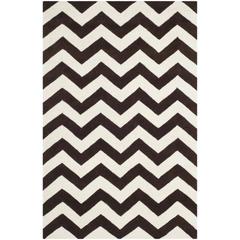 CHATHAM, BROWN / IVORY, 3' X 5', Area Rug
