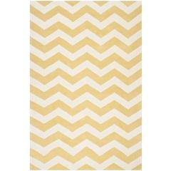 CHATHAM, LIGHT GOLD / IVORY, 6' X 9', Area Rug, CHT715L-6