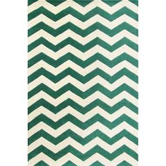 CHATHAM, TEAL / IVORY, 5' X 8', Area Rug, CHT715T-5