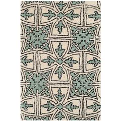 CHATHAM, LIGHT BLUE / IVORY, 2' X 3', Area Rug, CHT716A-2