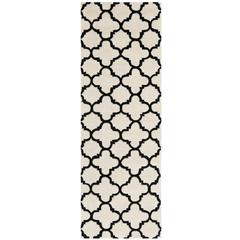 CHATHAM, IVORY / BLACK, 2'-3" X 7', Area Rug, CHT717A-27
