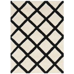 CHATHAM, IVORY / BLACK, 2' X 3', Area Rug, CHT718A-2